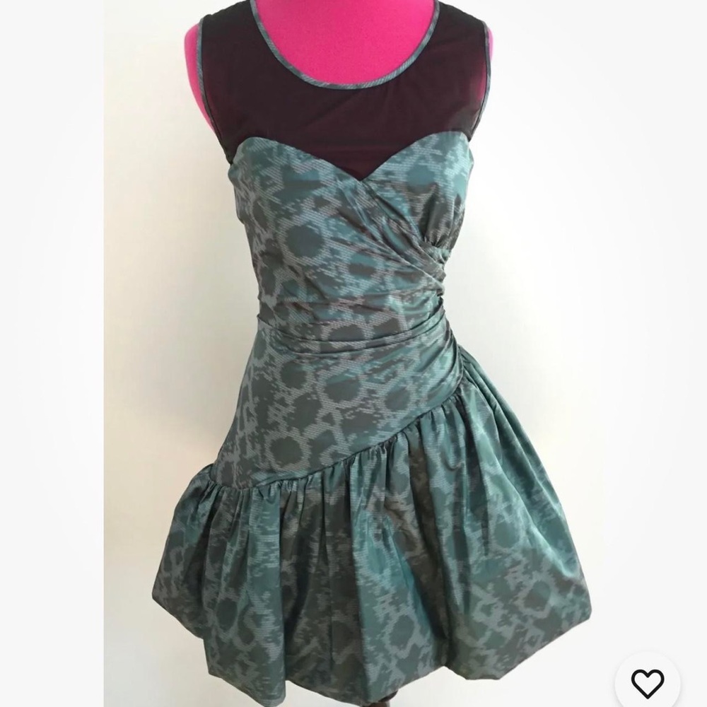 NWT 2011 Betsey Johnson “Glamorama” taffeta bubble ‘runway’ dress-6